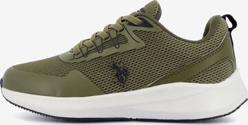 Baskets 'Adryen' US POLO ASSN. en vert : devant