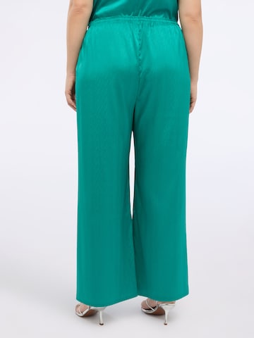 Wide Leg Pantalon Fiorella Rubino en vert