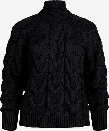 OBJECT Tall Sweater 'AMINA' in Black: front