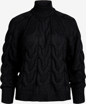 OBJECT Tall Sweater 'AMINA' in Black: front