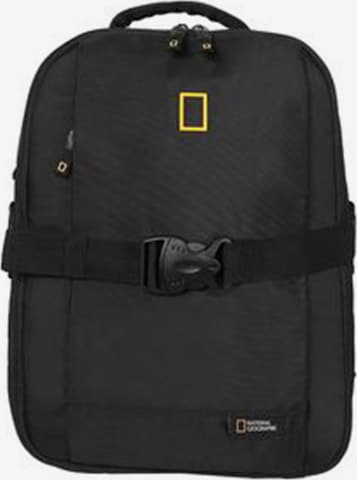 National Geographic Backpack 'Recovery' in Black: front