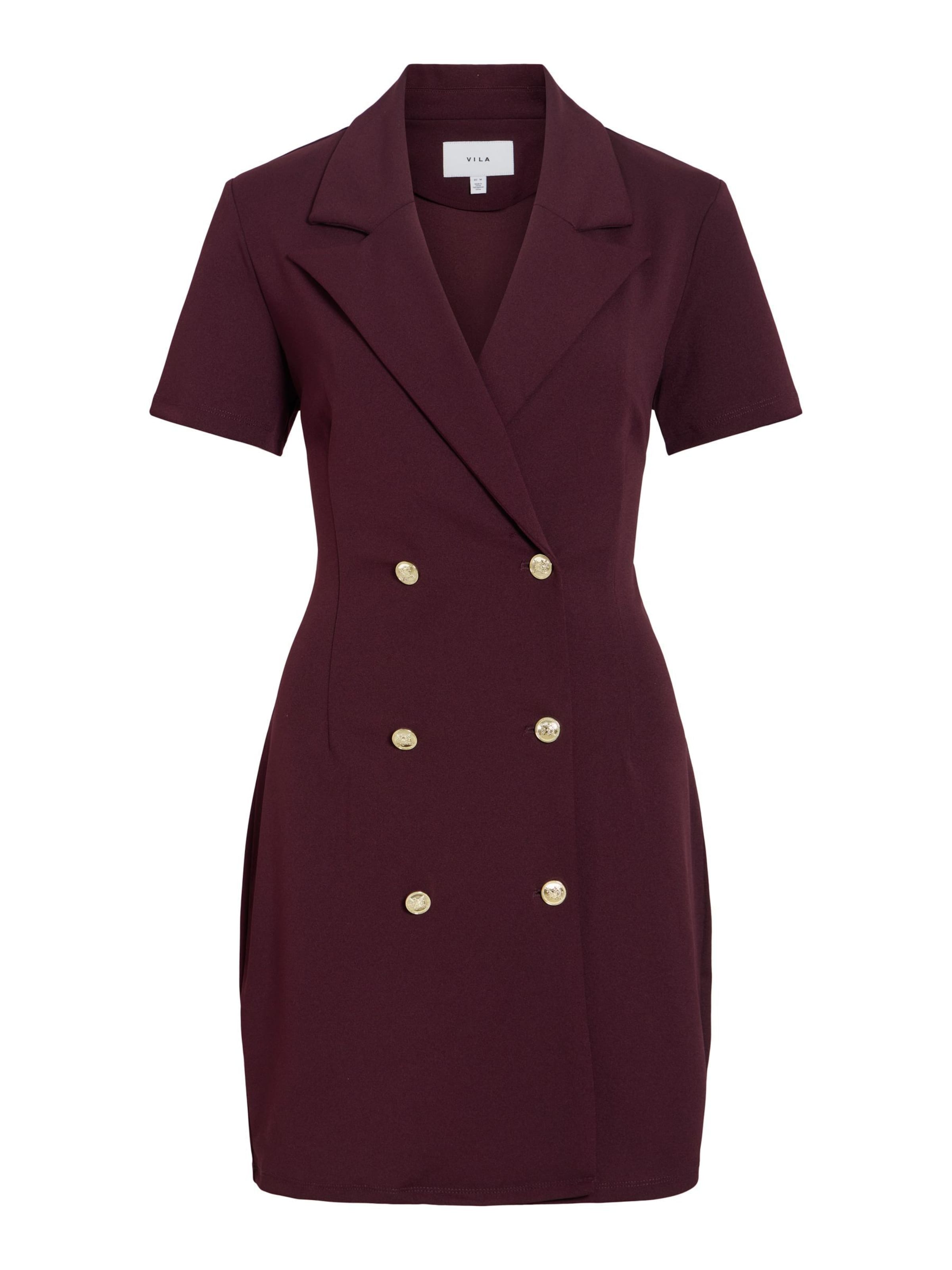 VILA - Vestido 'VIClara' en rojo: frente