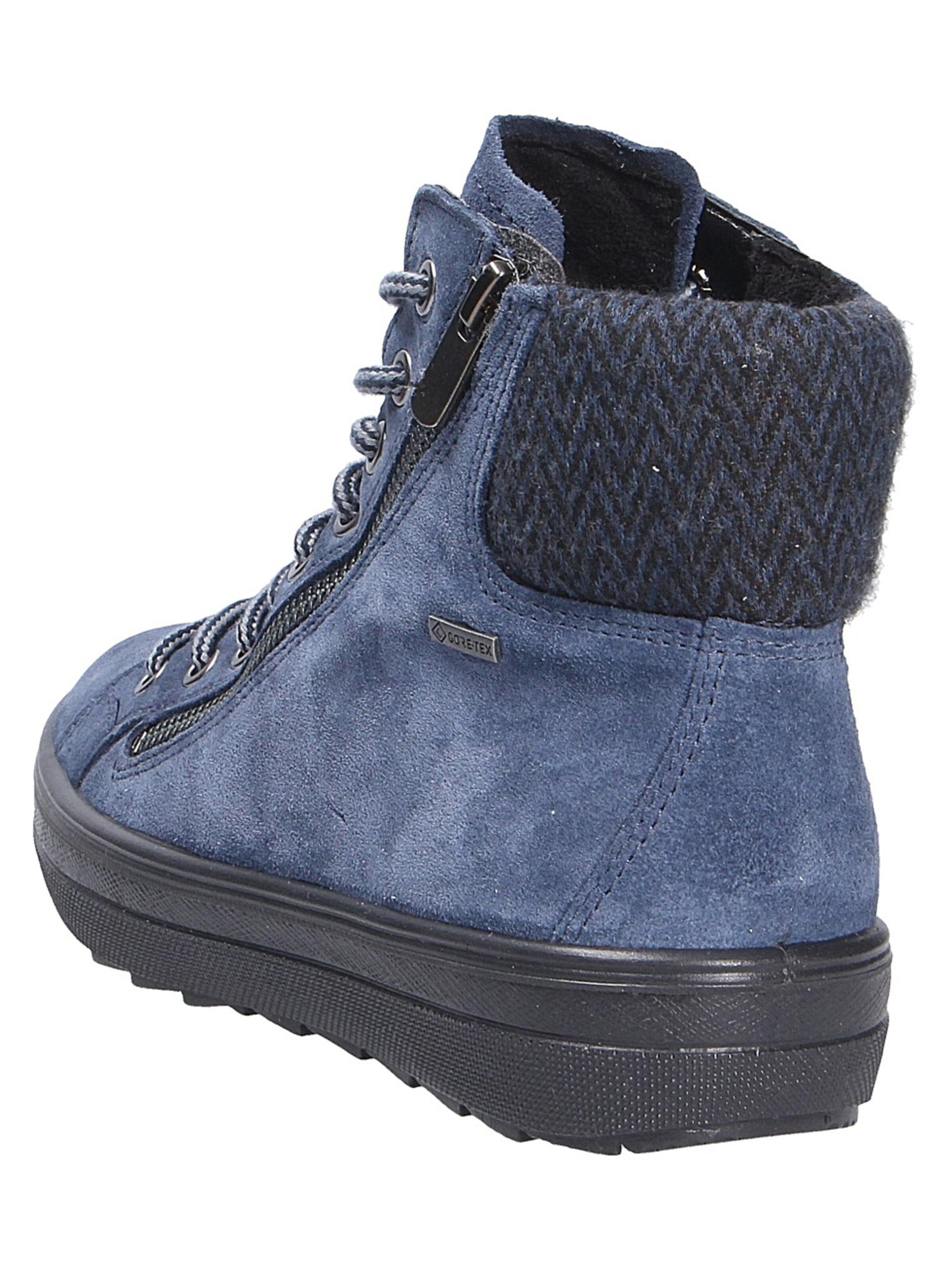 SUPERFIT Lace-Up Boots in Blue