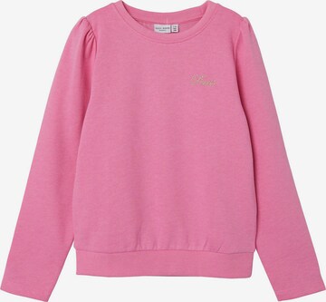 NAME IT - Sweatshirt 'Vima' em rosa: frente