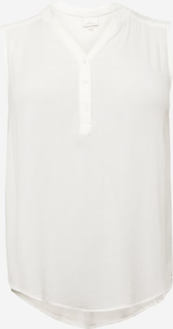 ONLY Carmakoma Blouse 'JETTE' in White: front