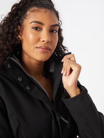 KILLTEC Outdoorjacke in Schwarz