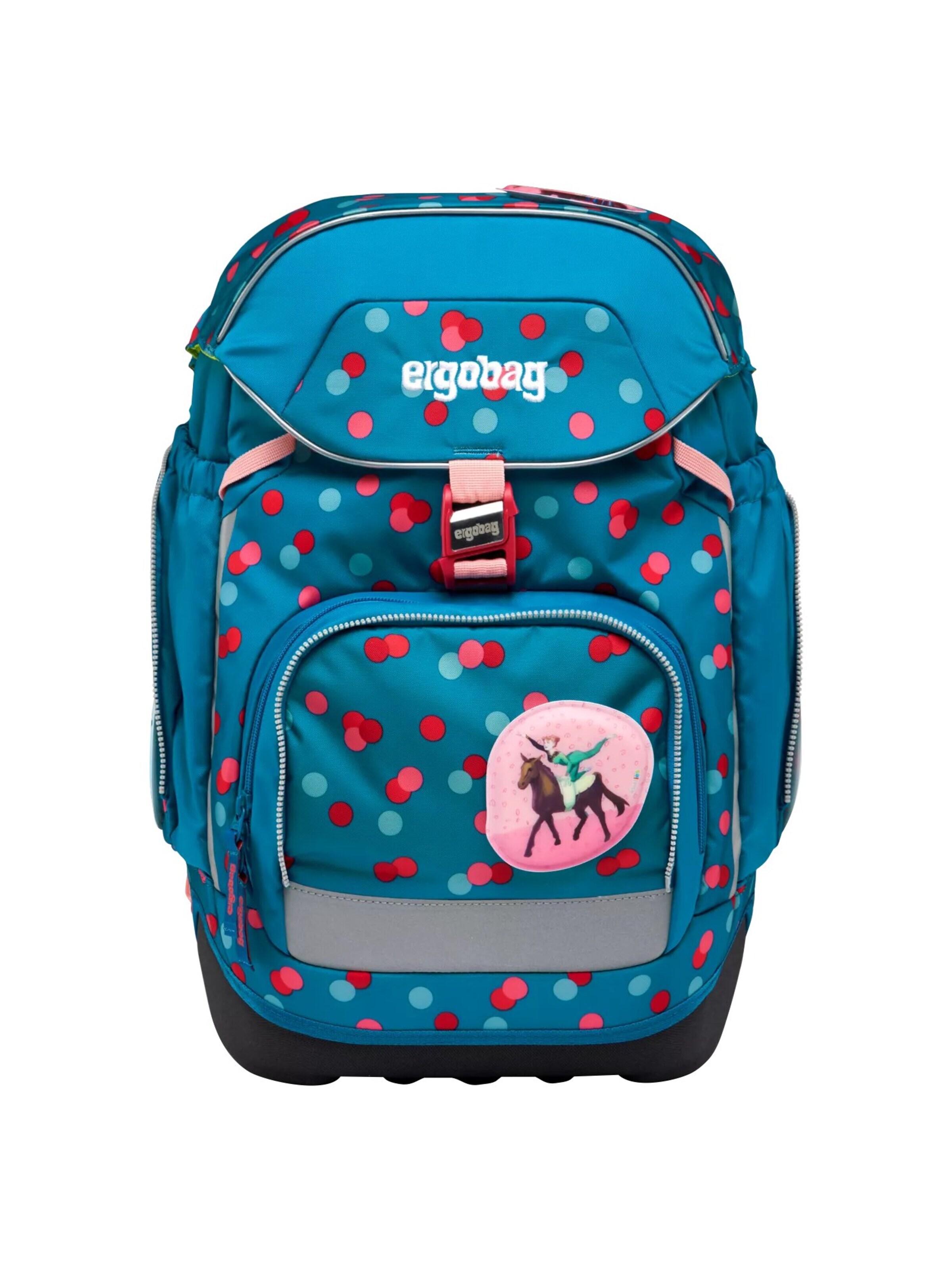 ergobag Backpack 'Schulranzen-Set pack Set' in Green