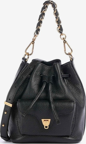 Coccinelle - Bolso saco 'Beat Generatio Handbag' en negro: frente