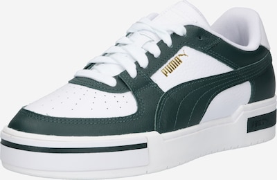 PUMA Låg sneaker 'CA Pro Classic' i guld / mörkgrön / vit, Produktvy