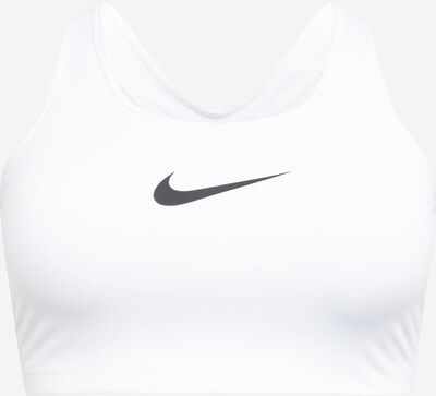 fekete / fehér NIKE Sportmelltartók 'Swoosh', Termék nézet