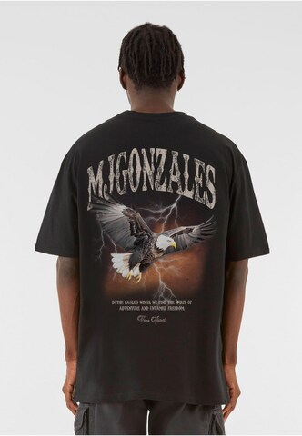 MJ Gonzales Shirt 'Wild Wings' in Schwarz