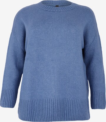 Yoek Sweater in Blue: front