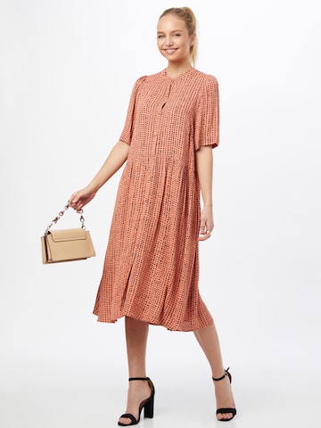 SECOND FEMALE Shirt Dress 'Maine' in Red