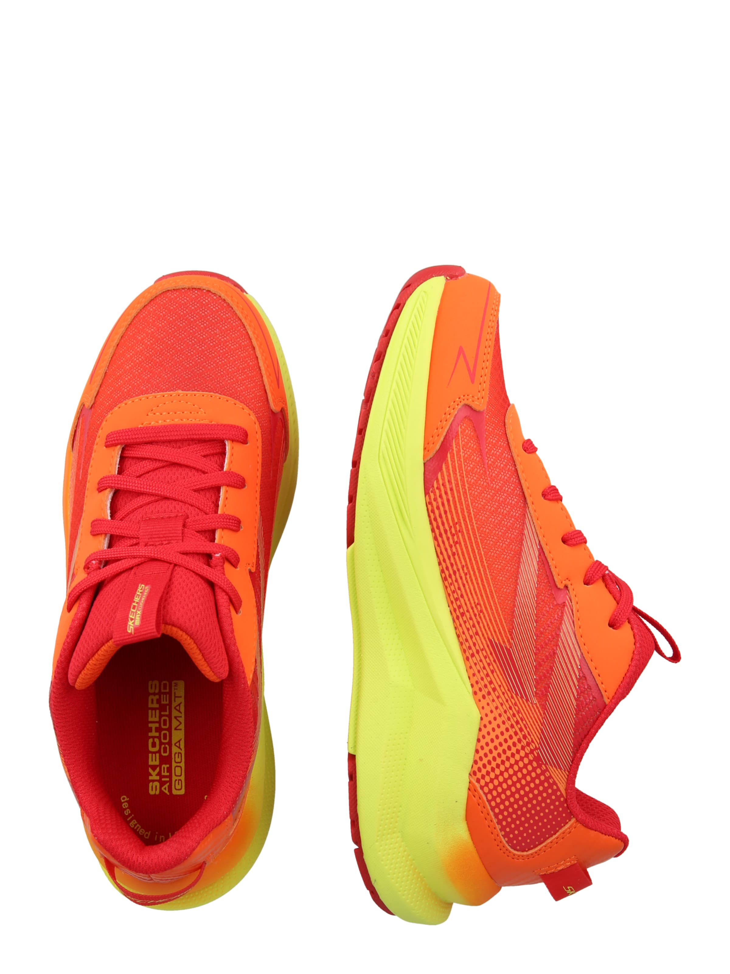 SKECHERS Superge 'MAX CUSHIONING ASCENDER' | oranžna barva