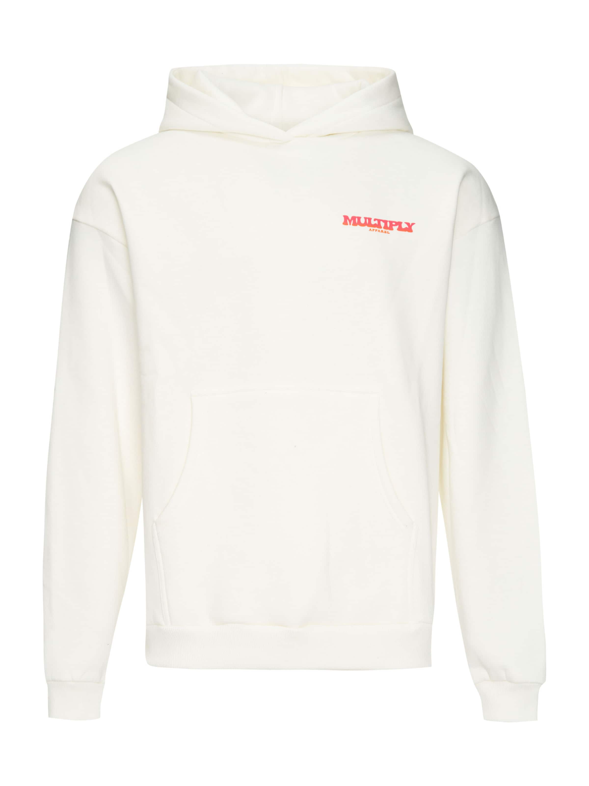 Multiply Apparel Sweatshirt 'Lollipop' in Weiß: Vorderseite