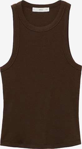 MANGO Top 'BONI' in Braun: Vorderseite