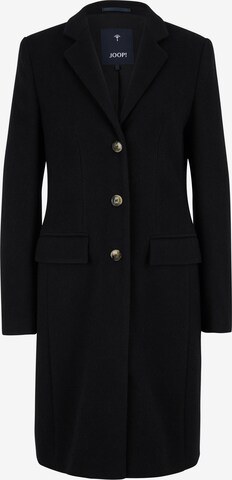 JOOP! Between-Seasons Coat 'Carly' in Black: front