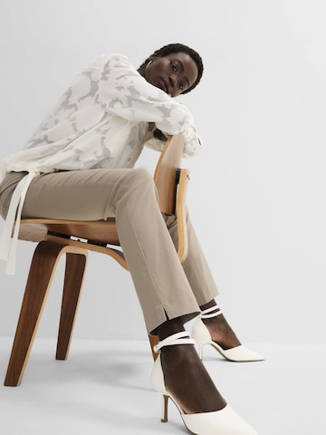 bonprix Slimfit Hose in Beige