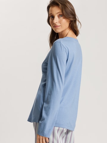 Hanro Shirt ' Sleep & Lounge ' in Blue