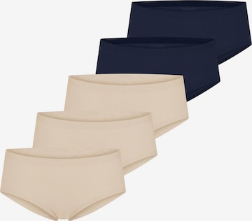 SCHIESSER Boyshorts 'Invisible Cotton' in Blue: front