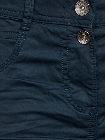 CECIL Regular Pants 'Scarlett' in Blue