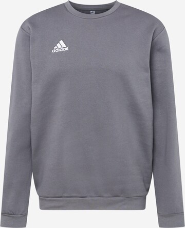 Felpa sportiva 'Entrada 22' di ADIDAS SPORTSWEAR in grigio: frontale