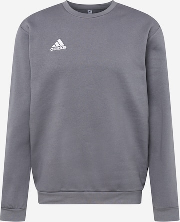 Hanorac sport 'Entrada 22' de la ADIDAS SPORTSWEAR pe gri: față