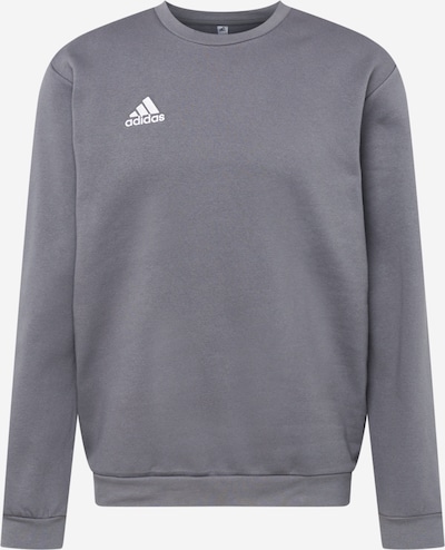 ADIDAS SPORTSWEAR Sportiska tipa džemperis 'Entrada 22', krāsa - raibi pelēks / balts, Preces skats