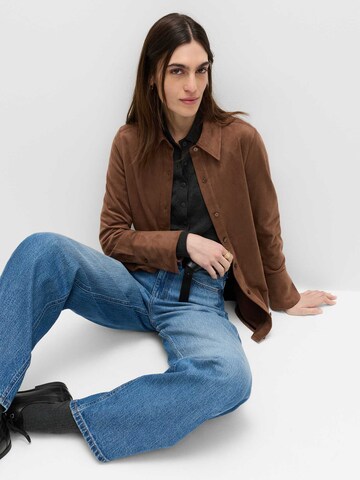 Chemisier Marks & Spencer en marron