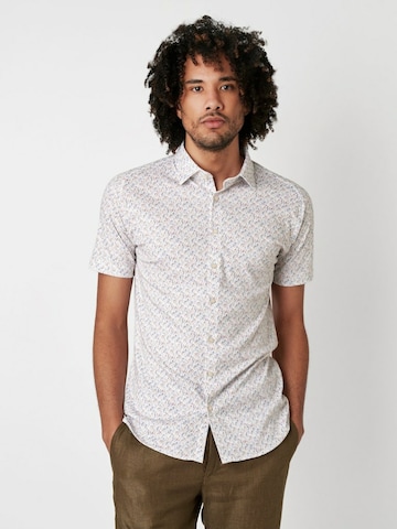 DESOTO Regular fit Button Up Shirt in Orange: front