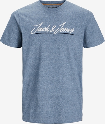 JACK & JONES Tričko 'Tons Upscale' – modrá: přední strana