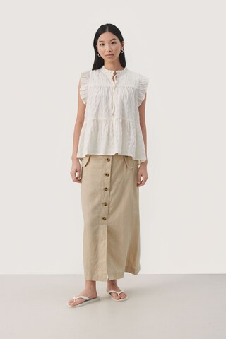 Part Two Blouse 'Gimaline' in Beige
