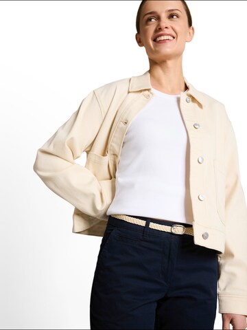 Coupe slim Pantalon chino TOM TAILOR en bleu