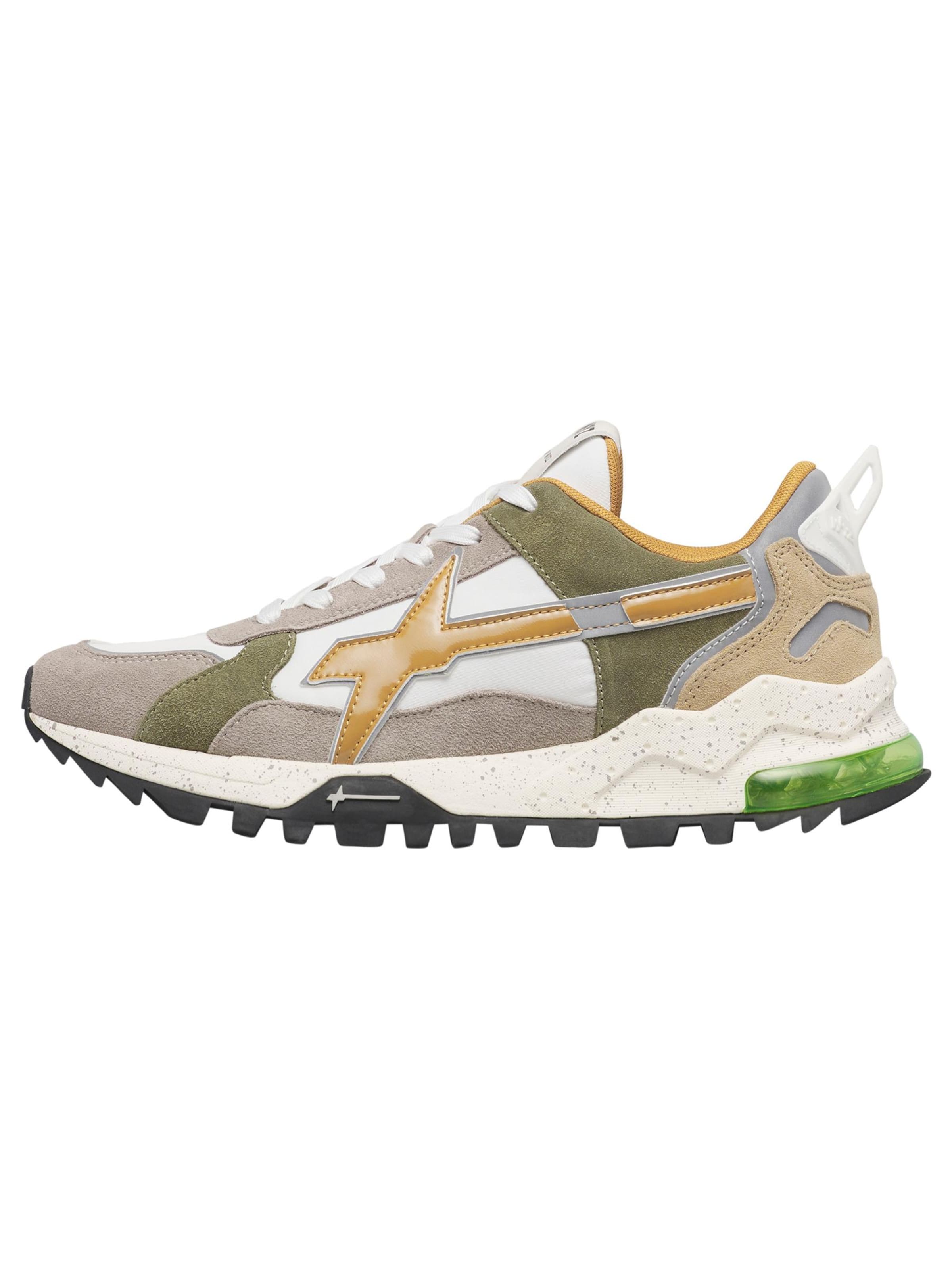 W6YZ Platform trainers 'BREEZE 3-M.' in Green: front