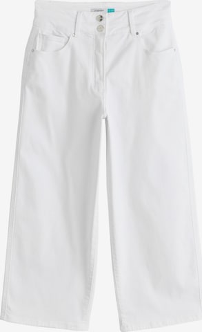 NextWide Leg/ Široke nogavice Traperice - bijela boja: prednji dio