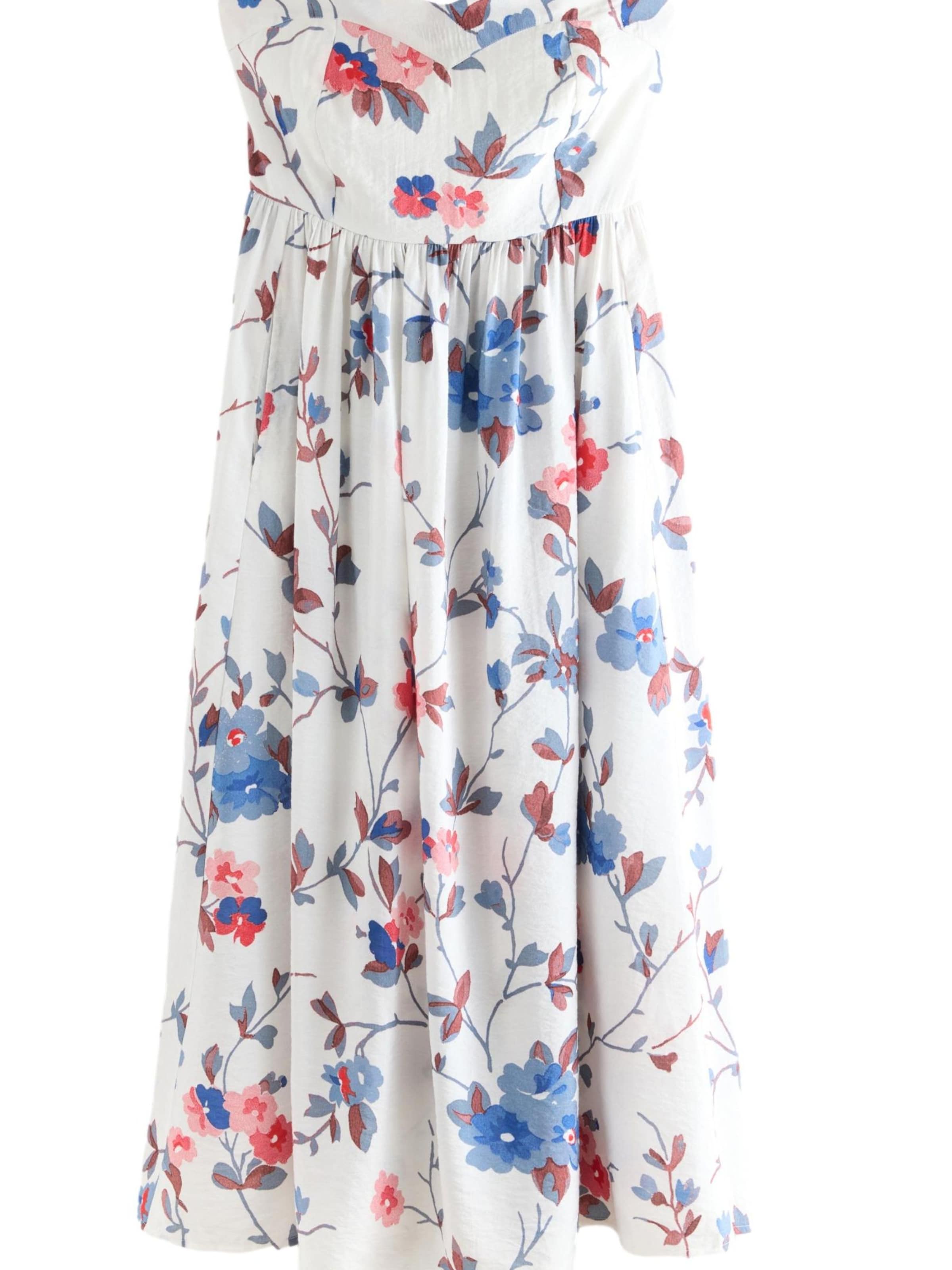 LAURA ASHLEY Dress in White: front