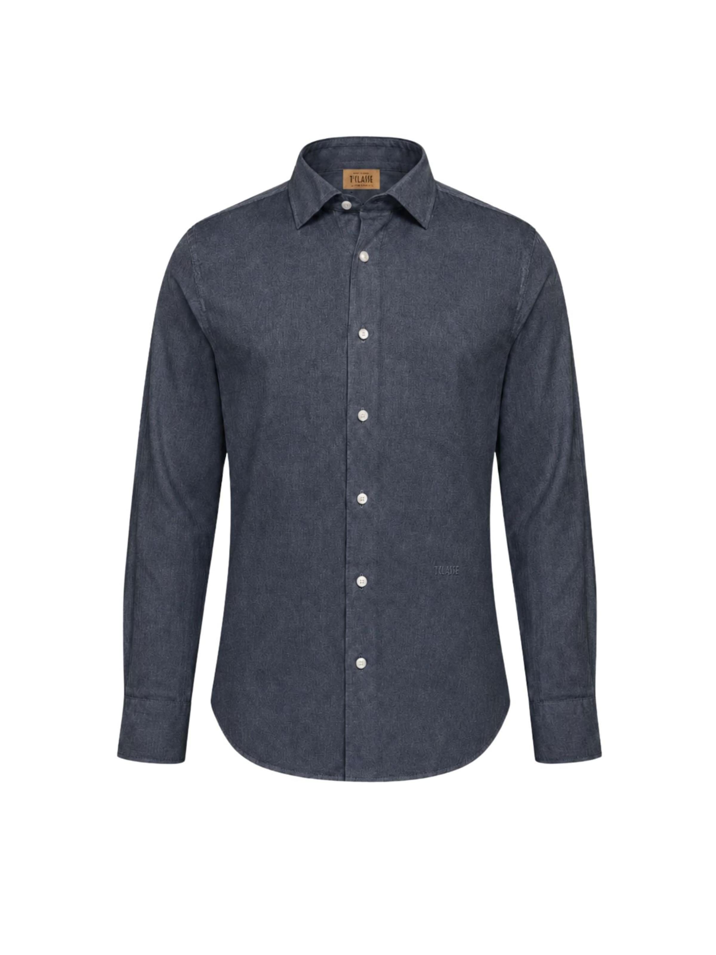 T-Shirt Alviero Martini en bleu : devant