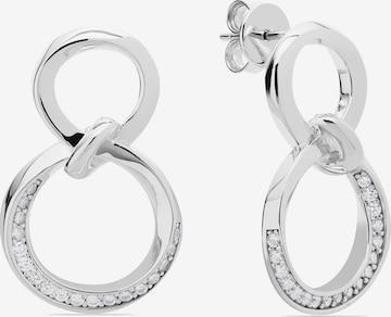 JETTE Ohrringe in Silber: Vorderseite