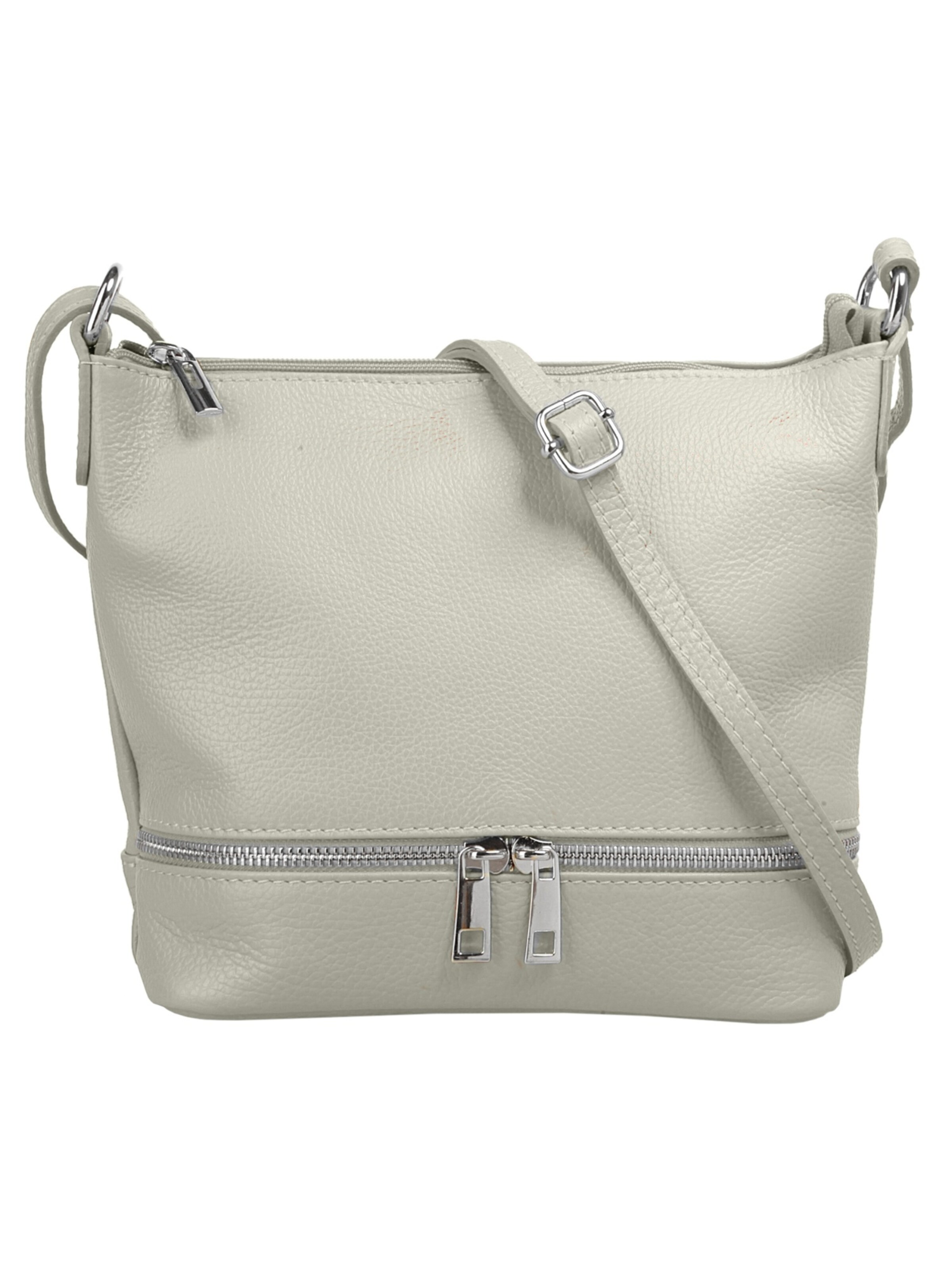 Cluty Crossbody Bag in Grey: front