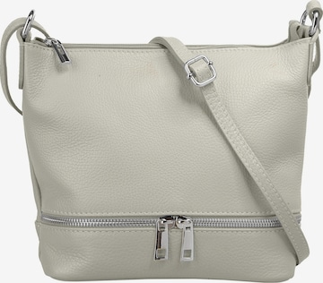 Cluty Crossbody Bag in Grey: front