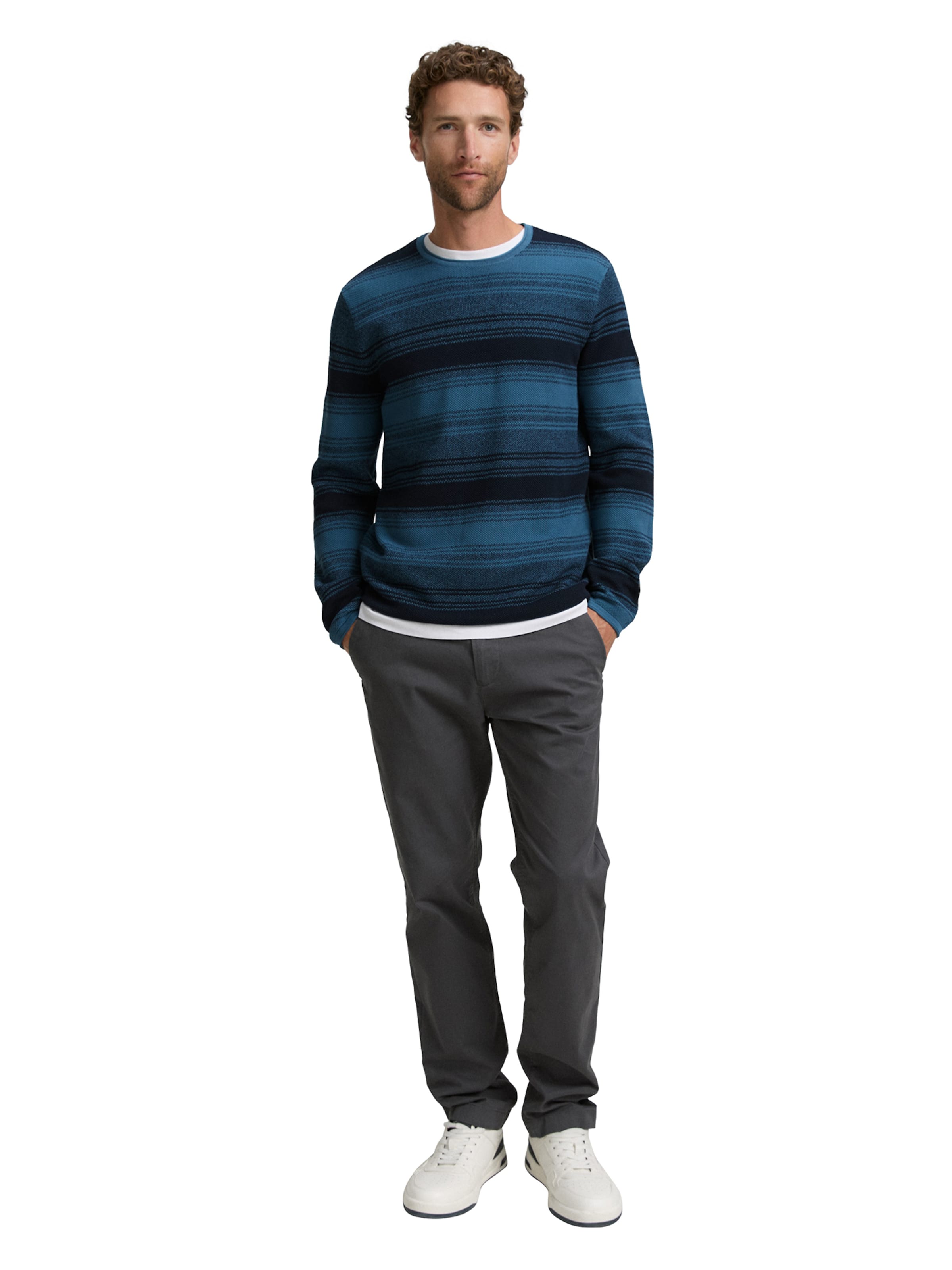 TOM TAILOR Sweater in Blue