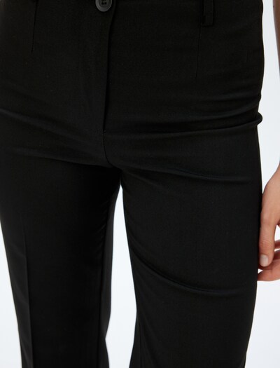 Koton Trousers with creases in Black, Item view