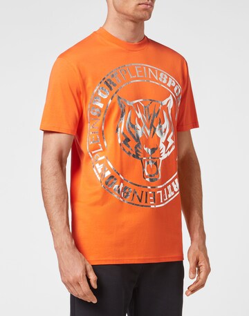 Maglietta 'Tiger' di Plein Sport in arancione