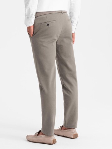 Ombre Slimfit Broek in Beige
