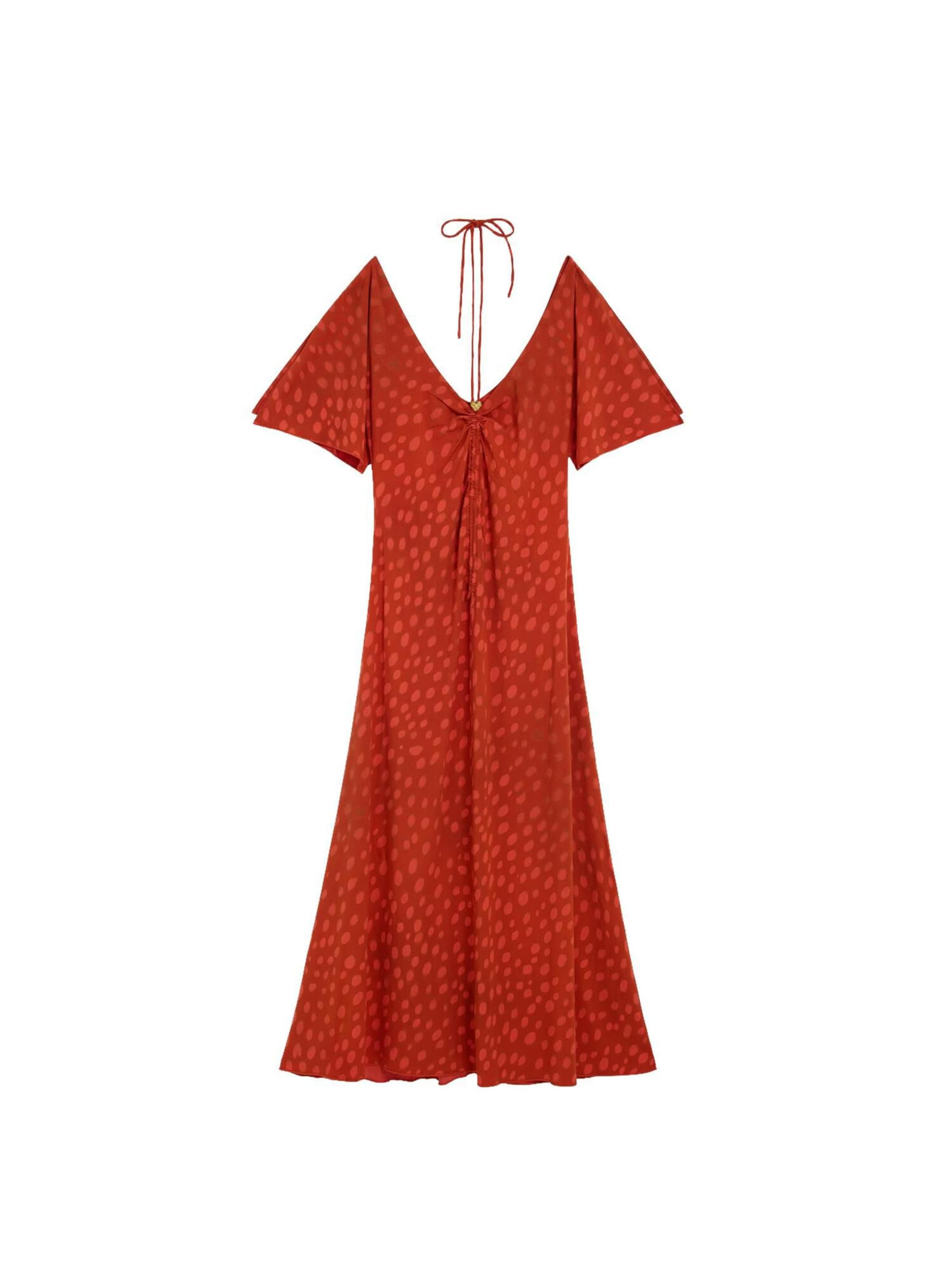 Desigual Jurk in Oranje: voorkant