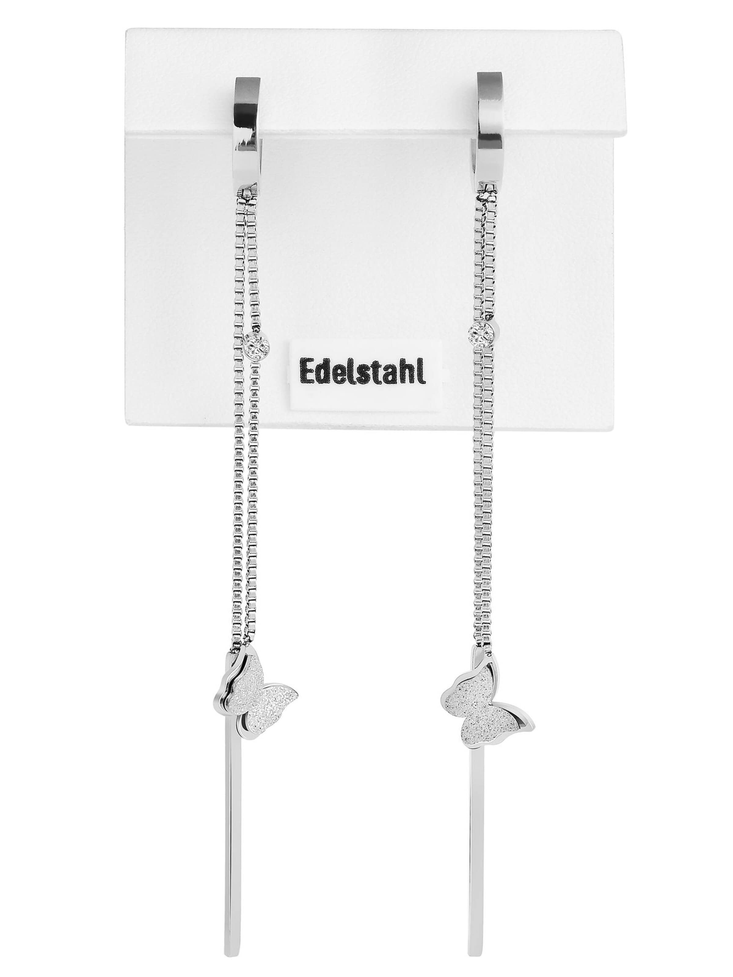 Akzent Earrings 'Elise, langlebig' in Silver