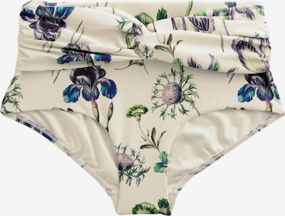 Next Bikinihousut värissä sininen / taivaansininen / vaaleanvihreä / valkoinen, Tuotenäkymä