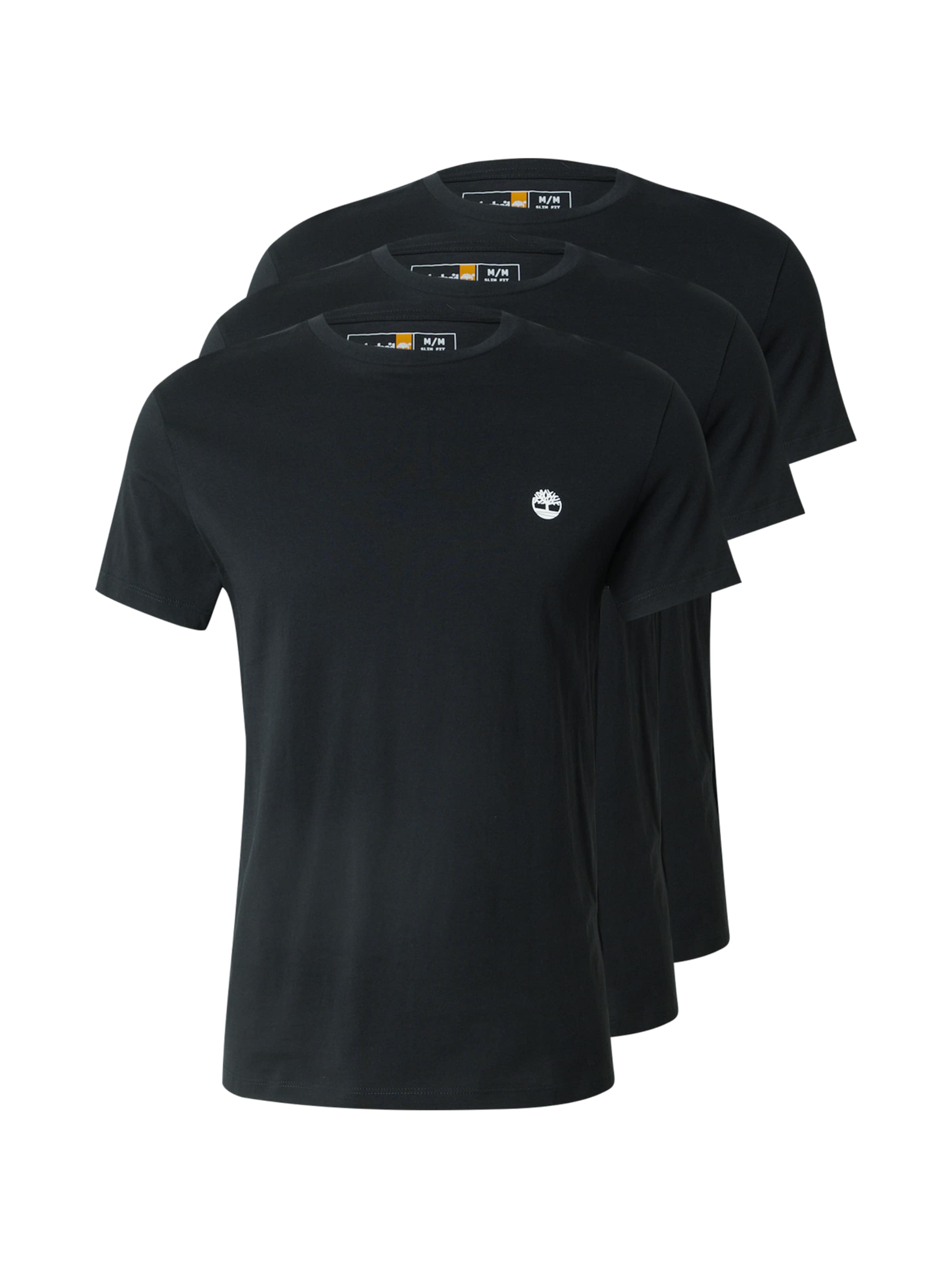 TIMBERLAND Μπλουζάκι σε μαύρο: μπροστά