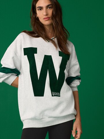Next Sweatshirt i grå