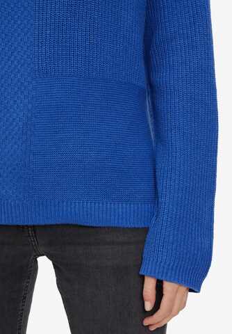 Cartoon Pullover in Blau